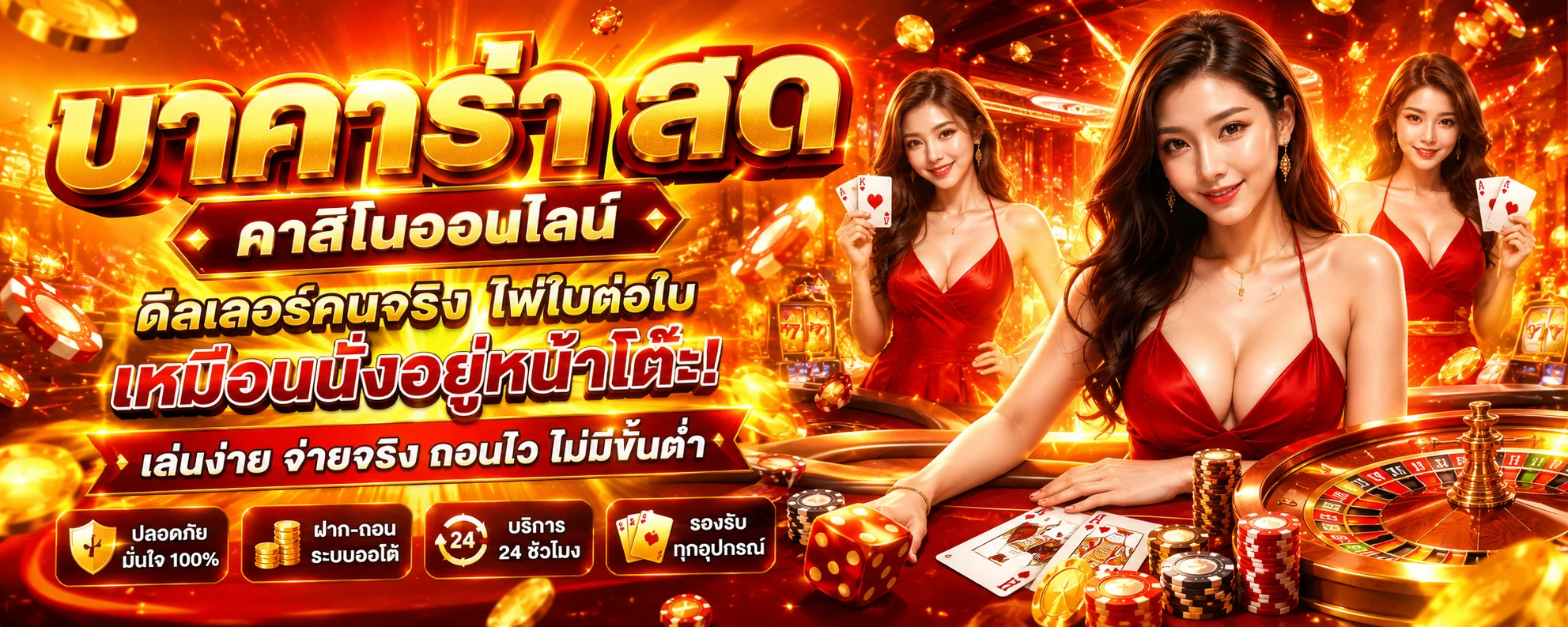 คาสิโนออนไลน์ 64RICH บาคาร่าสดถ่ายทอดสด