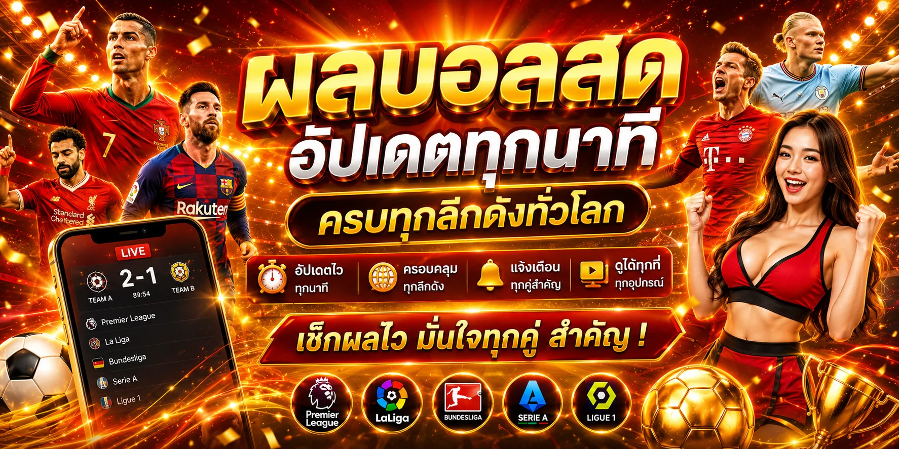 ผลบอลสด 64RICH เช็คสกอร์ทุกลีกแบบเรียลไทม์